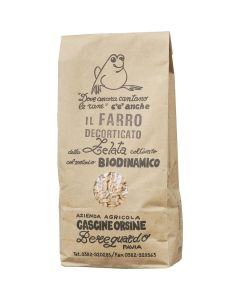 Farro spelta decorticato demeter 500g CASCINE ORSINE