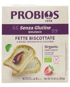 FETTE BISCOTTATE (6x50g) 300g RICE & RICE