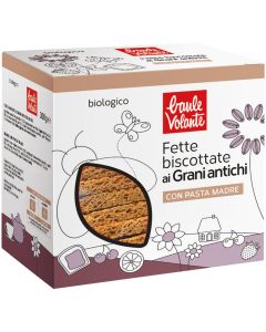 Fette biscottate ai grani antichi 300g BAULE VOLANTE