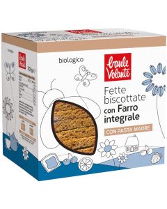 Fette Biscottate con Farro integrale 300g BAULE VOLANTE
