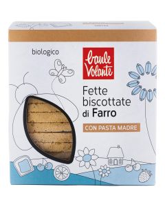 Fette Biscottate di Farro 300g BAULE VOLANTE