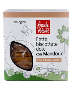 Fette Biscottate dolci con Mandorle 250g BAULE VOLANTE