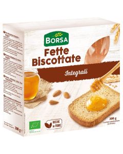 Fette biscottate integrali 300g BORSA