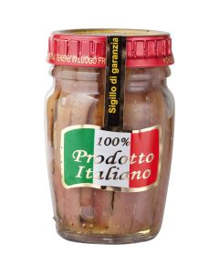 Filetti di acciughe in olio extravergine di oliva 80g IASA