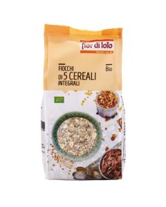 Fiocchi ai 5 cereali integrali 500g Fior di Loto