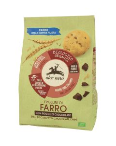 Frollini di Farro con Gocce di Cacao 250gr Alce Nero
