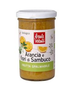 Frutta Spalmabile Arancia e Fiori di Sambuco 280g Baule Volante