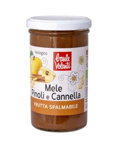 Frutta spalmabile Mele Pinoli e Cannella 290g Baule Volante