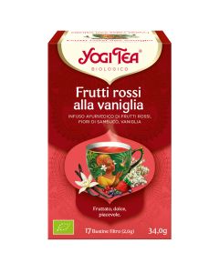 Frutti rossi alla vaniglia 34g YOGI TEA