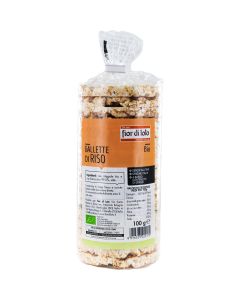 Gallette di riso integrale 100g FIOR DI LOTO