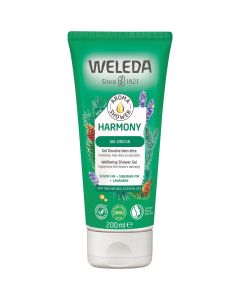 Gel doccia harmony abete bianco, abete siberiano e lavanda 200ml WELEDA