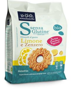 Girasoli Limone e Zenzero Senza Glutine e Zuccheri aggiunti 250gr Sottolestelle