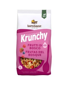 Granola ai frutti di bosco senza zucchero Krunchy Sun 750g BARNHOUSE