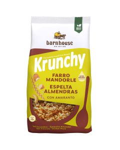Granola all'amaranto con farro e mandorle 375g BARNHOUSE