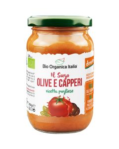 Il sugo - olive e capperi 350g BIO ORGANICA ITALIA