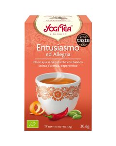 Infuso entusiasmo ed allegria 30,6g YOGI TEA