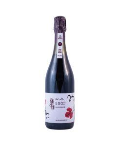 Lambrusco dell'Emilia IGT secco senza solfiti aggiunti 750ml FOLICELLO