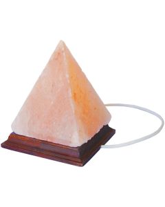Lampada di sale piramidale 1pz DOLMEN - SALI DAL MONDO