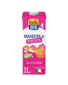 Latte di Mandorla Tostata 1lt Isola Bio