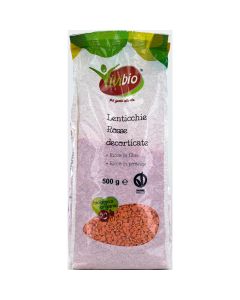 Lenticchie rosse decorticate 500g VIVIBIO