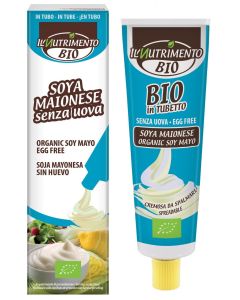 Maionese Vegana di Soia senza Uova 150g Il Nutrimento Bio