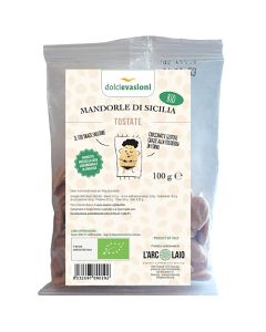 Mandorle pelate e tostate 100g DOLCI EVASIONI