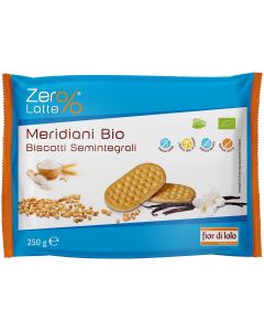 Meridiani Biscotti Semintegrali 250gr Fior di Loto
