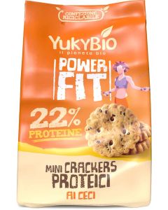 MiniCrackers Proteici Ceci 150 G YUKYBIO