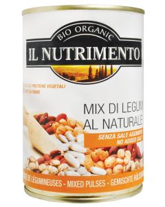 Mix 4 legumi al naturale 400g IL NUTRIMENTO