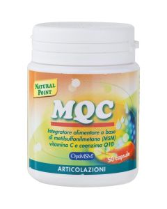 Mqc - integratore di metilsulfonilmetano, vitamina c e q10 50g NATURAL POINT