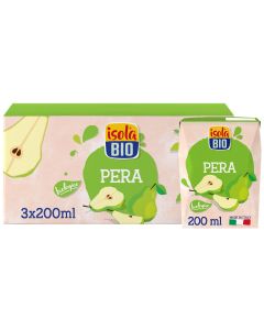 Nettare di Pera 3x200ml Isola BIo