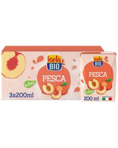 Nettare di Pesca 3x200ml Isola Bio