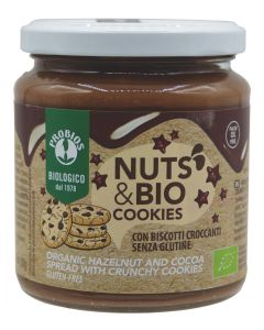 Nuts&Bio Cookies Crema spalmabile Senza Glutine 300g Probios