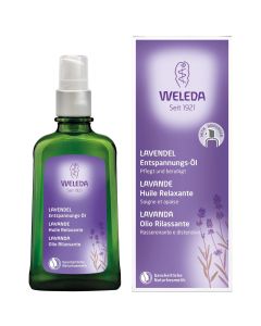 Olio corpo rilassante alla lavanda 100ml WELEDA