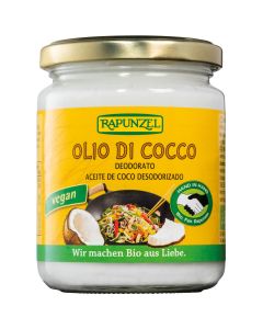 Olio di cocco deodorato 200g Rapunzel