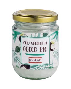 Olio vergine di cocco 200ml FIOR DI LOTO