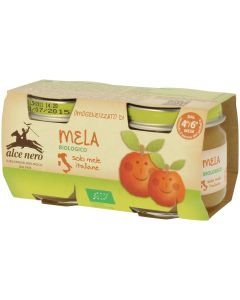 Omogeneizzato di mela 2x80g ALCE NERO