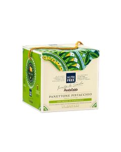 Panettone senza Glutine con Crema al Pistacchio 540g Nutrifree