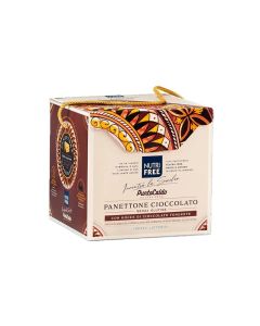 Panettone senza Glutine con Gocce di Cioccolato Fondente 450g Nutrifree