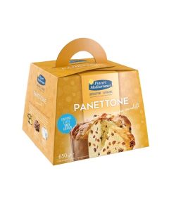 Panettone senza Glutine e Lattosio con Uvetta 650g Piaceri Mediterranei