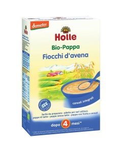 Pappa di fiocchi di avena integrale: dopo i 4 mesi 250g HOLLE