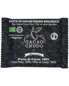 Pasta di cacao 100% 30g CACAO CRUDO