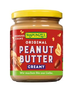Peanutbutter creamy - Crema di burro d'arachidi 250g RAPUNZEL
