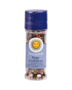Pepe Arcobaleno con tappo macinatore 30gr Sonnentor