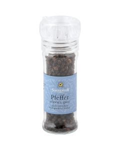 Pepe nero intero con tappo macinatore 37gr Sonnentor