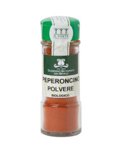 Peperoncino rosso in polvere 40g GIARDINO BOTANICO DEI BERICI