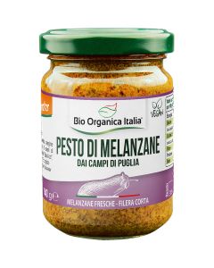 Pesto di melanzane 140g BIO ORGANICA ITALIA
