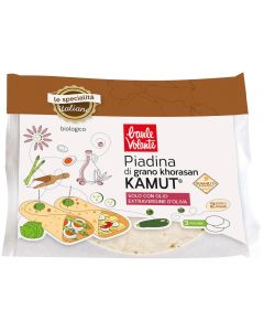 Piadina di grano khorasan kamut® 240g BAULE VOLANTE