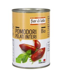 Pomodori Pelati Interi 400g Fior di Loto