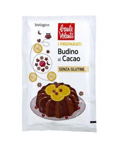 Preparato in polvere per Budino al Cioccolato Vegan Senza Glutine 31g BAULE VOLANTE